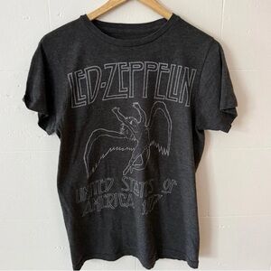 Led Zeppelin Short Sleeve Graphic Tee - Black